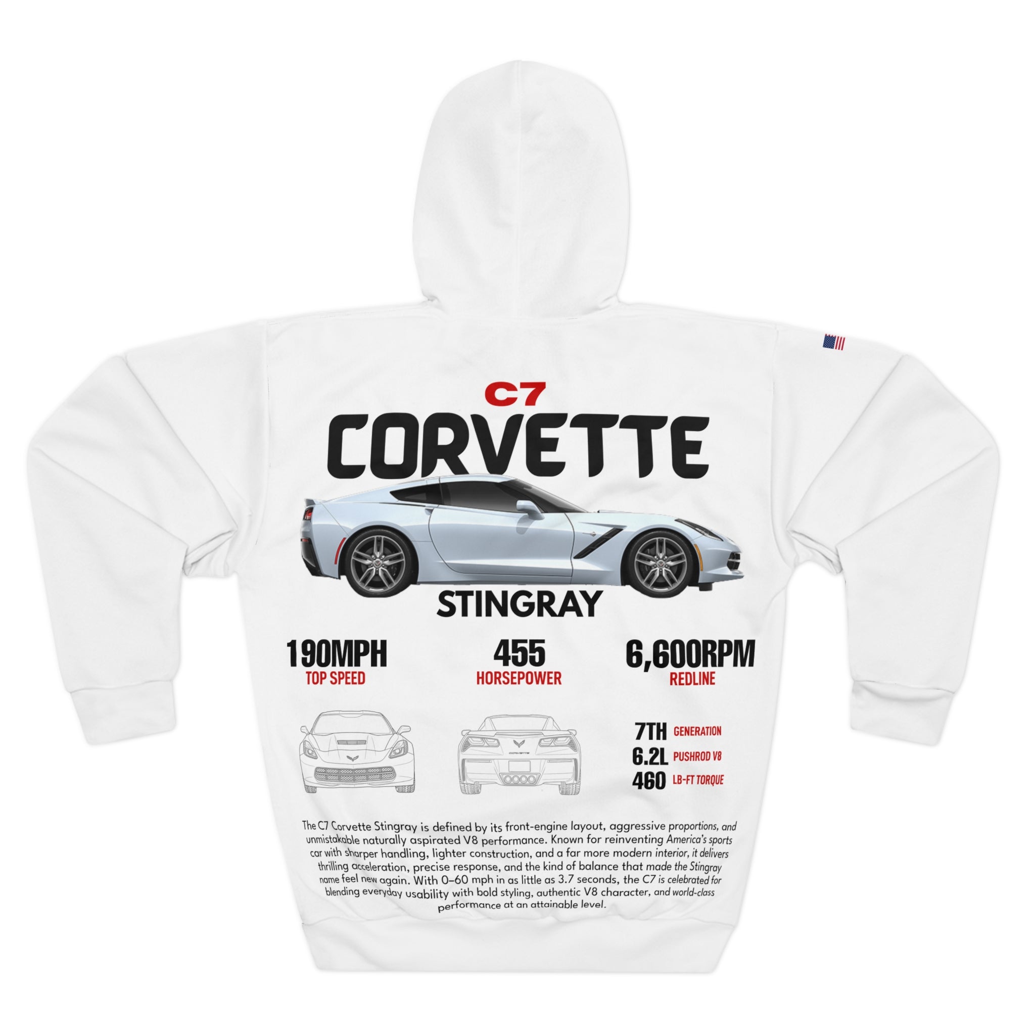Corvette Stingray (2014-2019) Hoodie