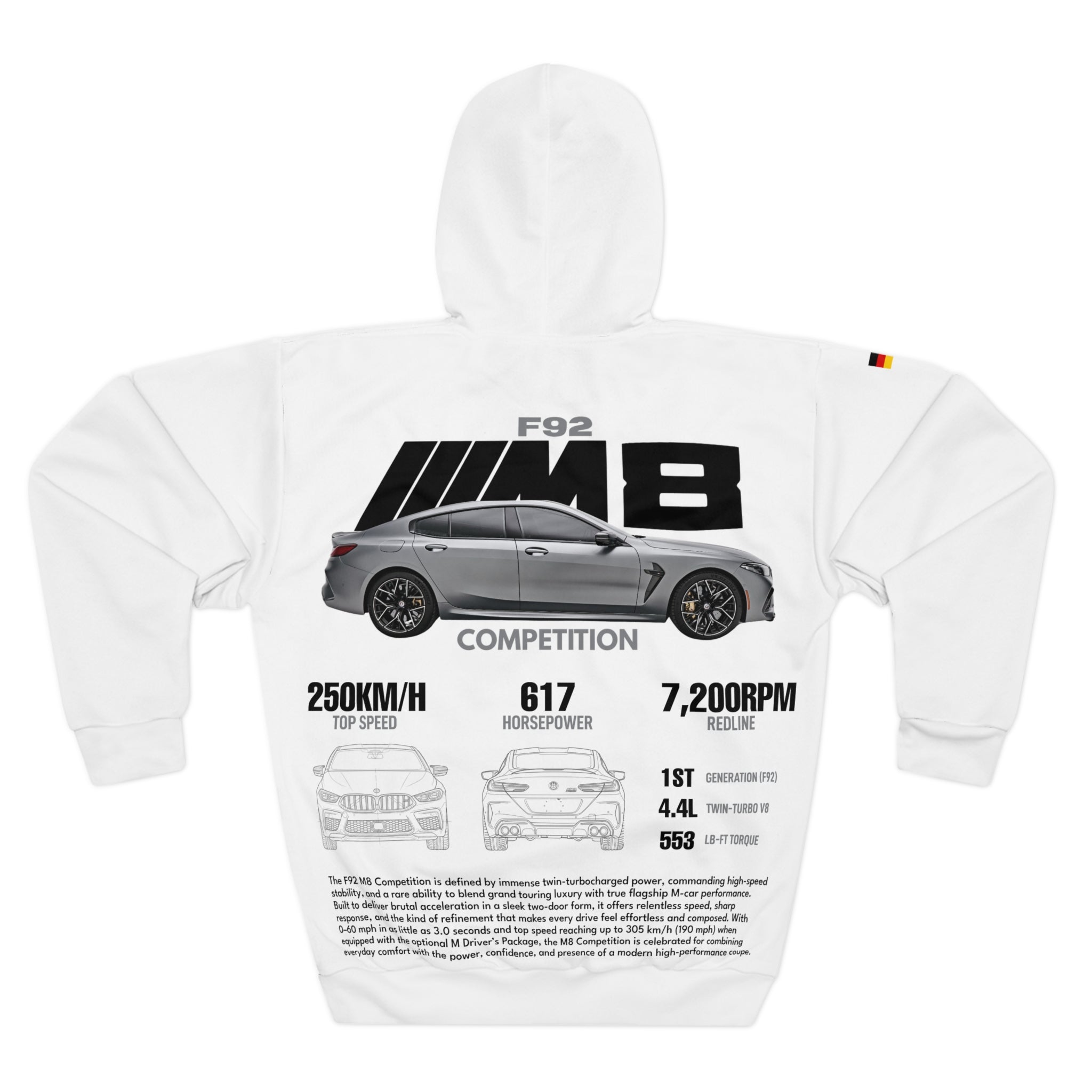 M8 Competition (2019+) Hoodie